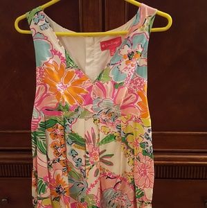 Lilly Pulitzer Floral Sleeveless Top